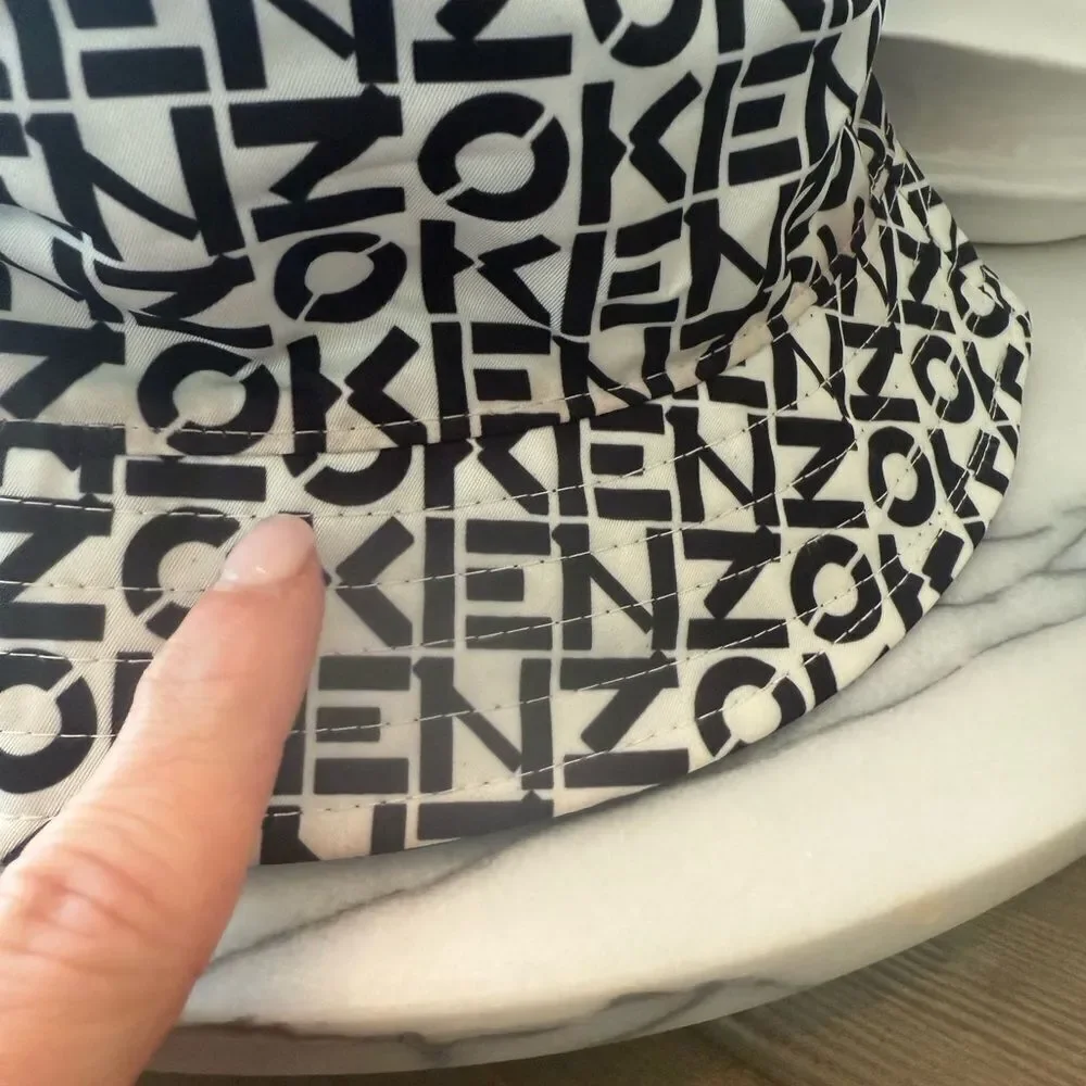 KENZO Bucket Hats Unisex Black - POIZON
